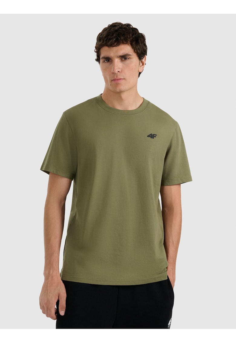Tricou barbati bumbac - oliv - material super -