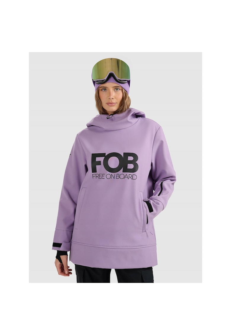 Geaca de snowboard violet - Violet