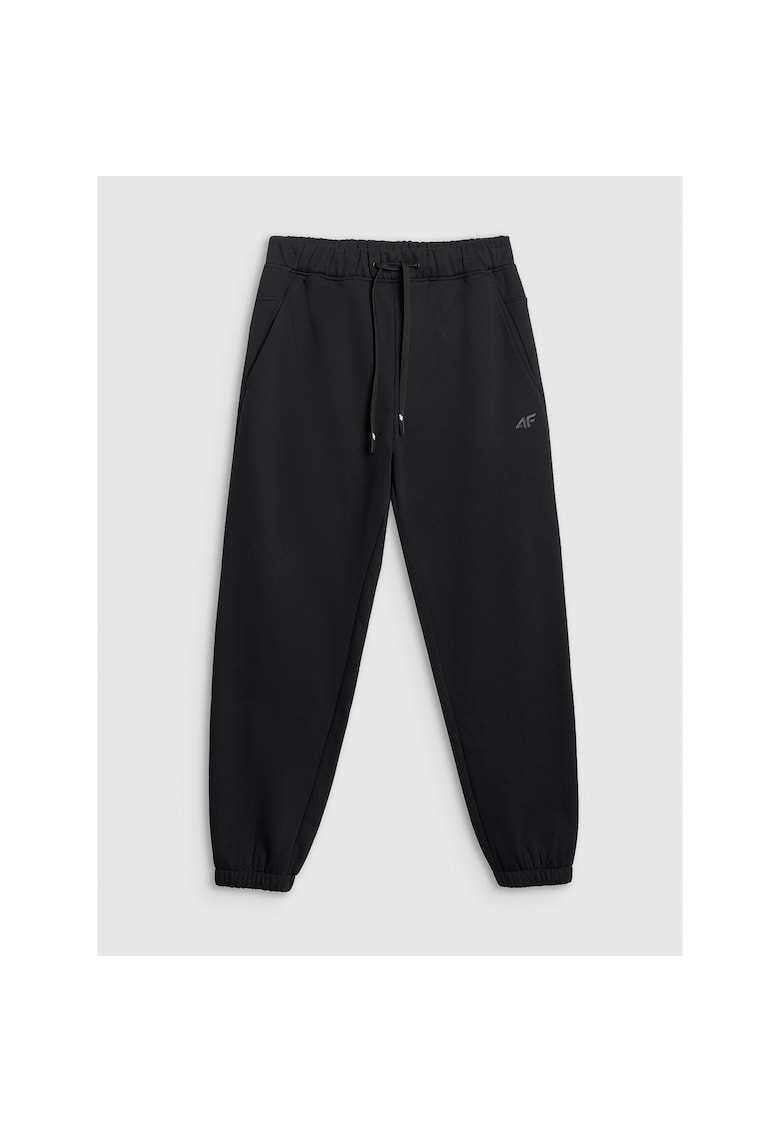 Pantaloni sport pentru barbati - bumbac - negri