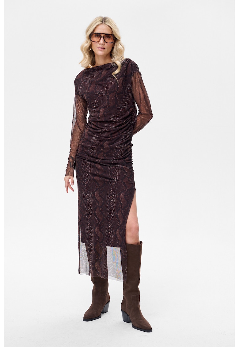 Rochie cu slit lateral adanc Minelli