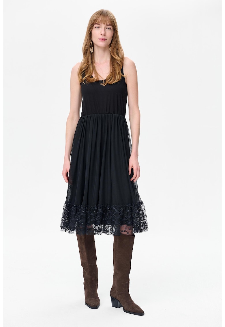 Rochie evazata fara maneci Mariam