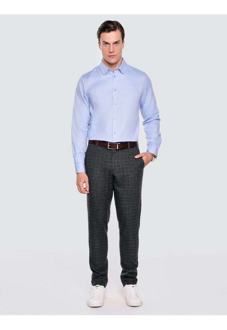 Camasa Guberno din bumbac - Albastru deschis