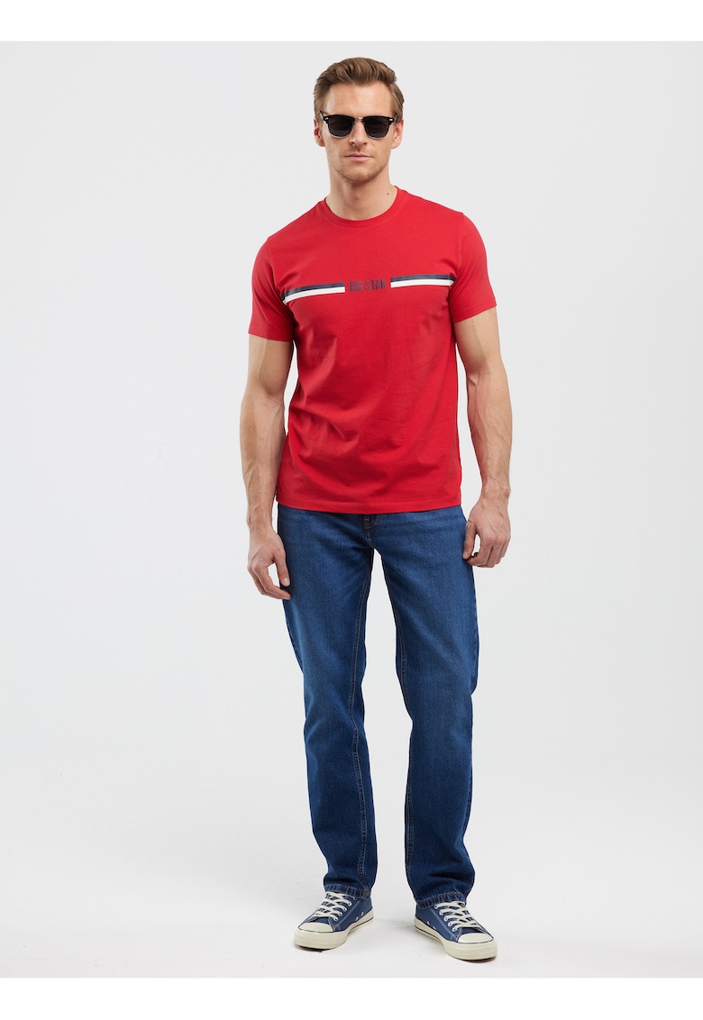 Tricou barbati Lexor 603 - tricot - rosu