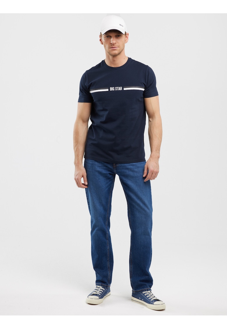 Tricou barbati Lexor 403 - bumbac - bleumarin