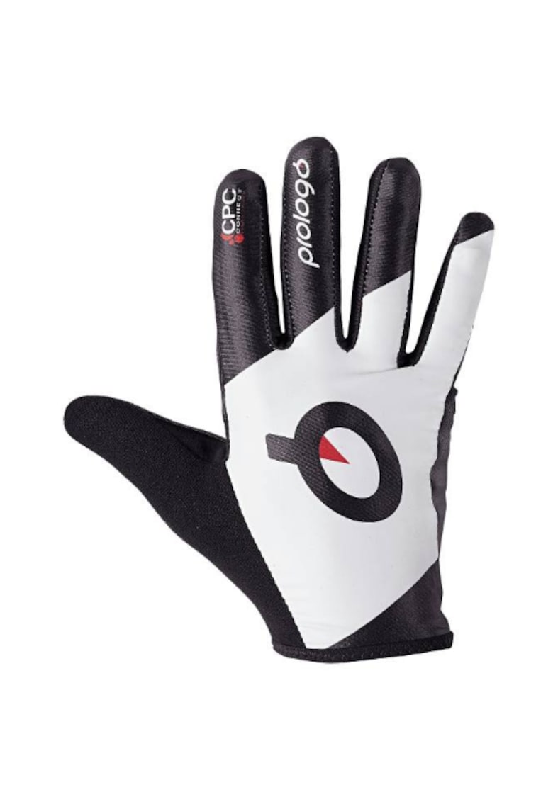 Manusi Lycra Long Fingers - Alb/Negru