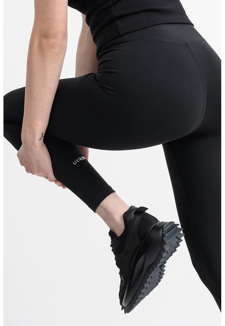 Colanti cu talie inalta - pentru fitness - Negru