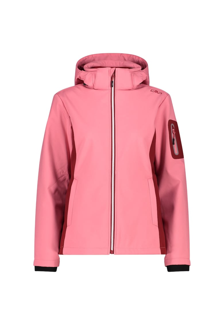 Jacheta Softshell dama Zip Hood 39A5006