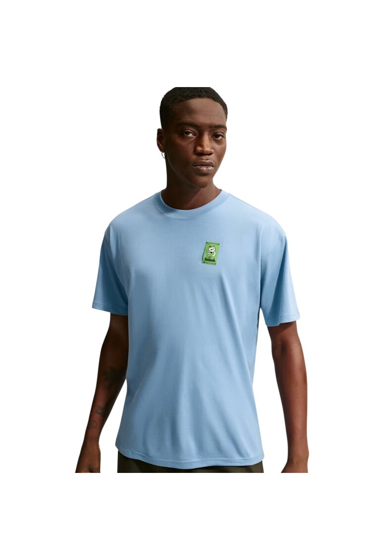 Tricou Cafe Swoosh Van LSE 53821 - Albastru deschis