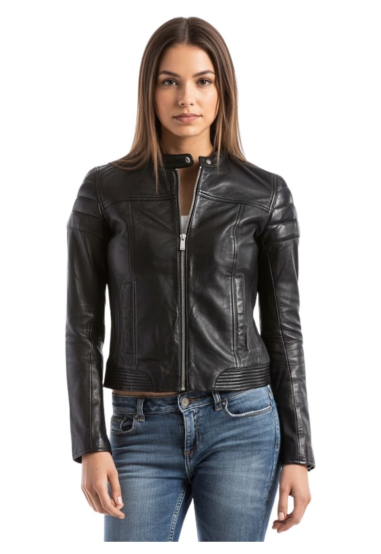 Jacheta din piele Pearl -