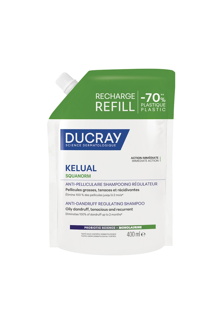 Sampon antimatreata Kelual Squanorm Rezerva ECO - 400 ml - Gras - 400 ml