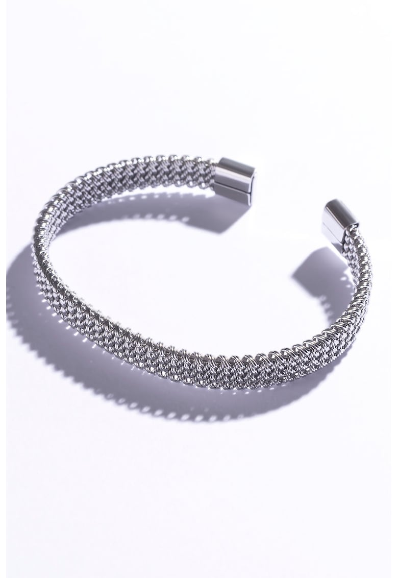 Bratara rotunda - Argintiu