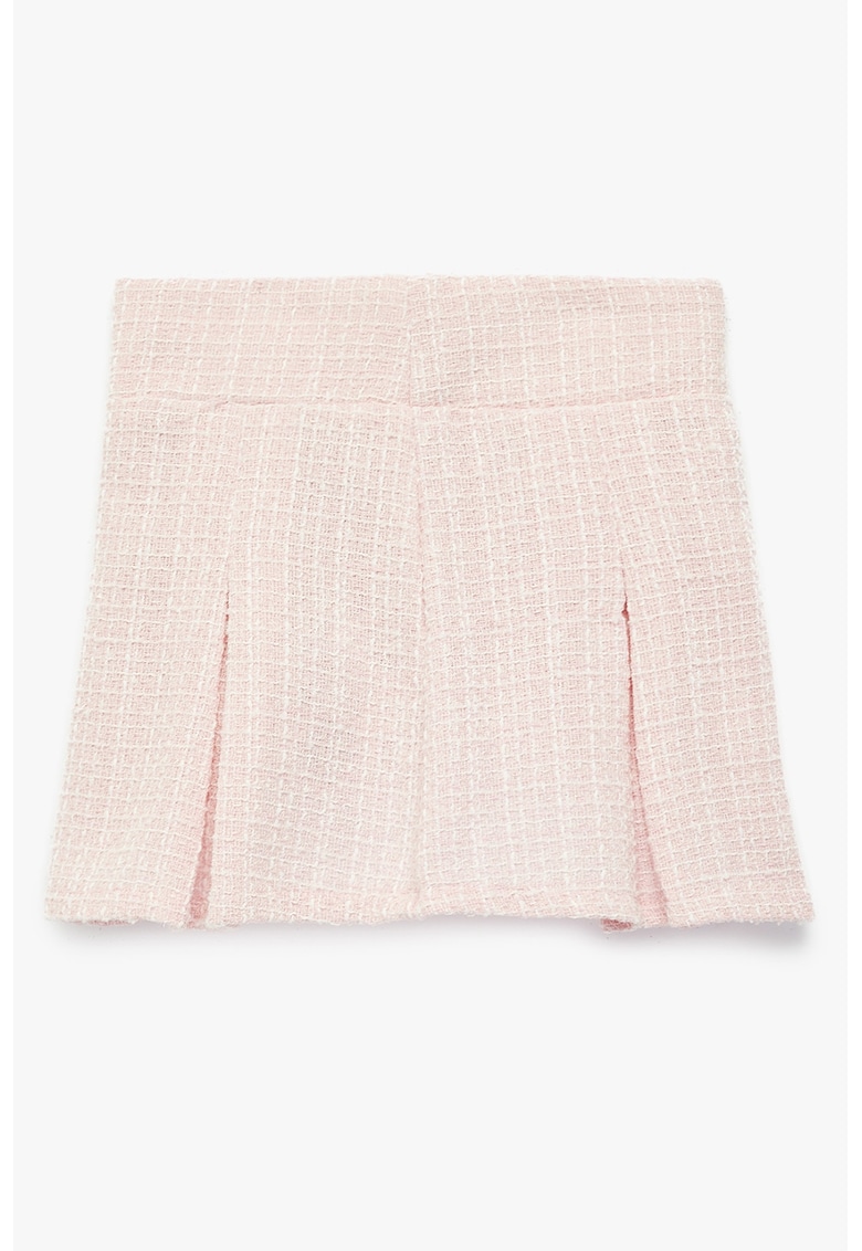 Fusta din tuid cu detaliu pensa - Piersica