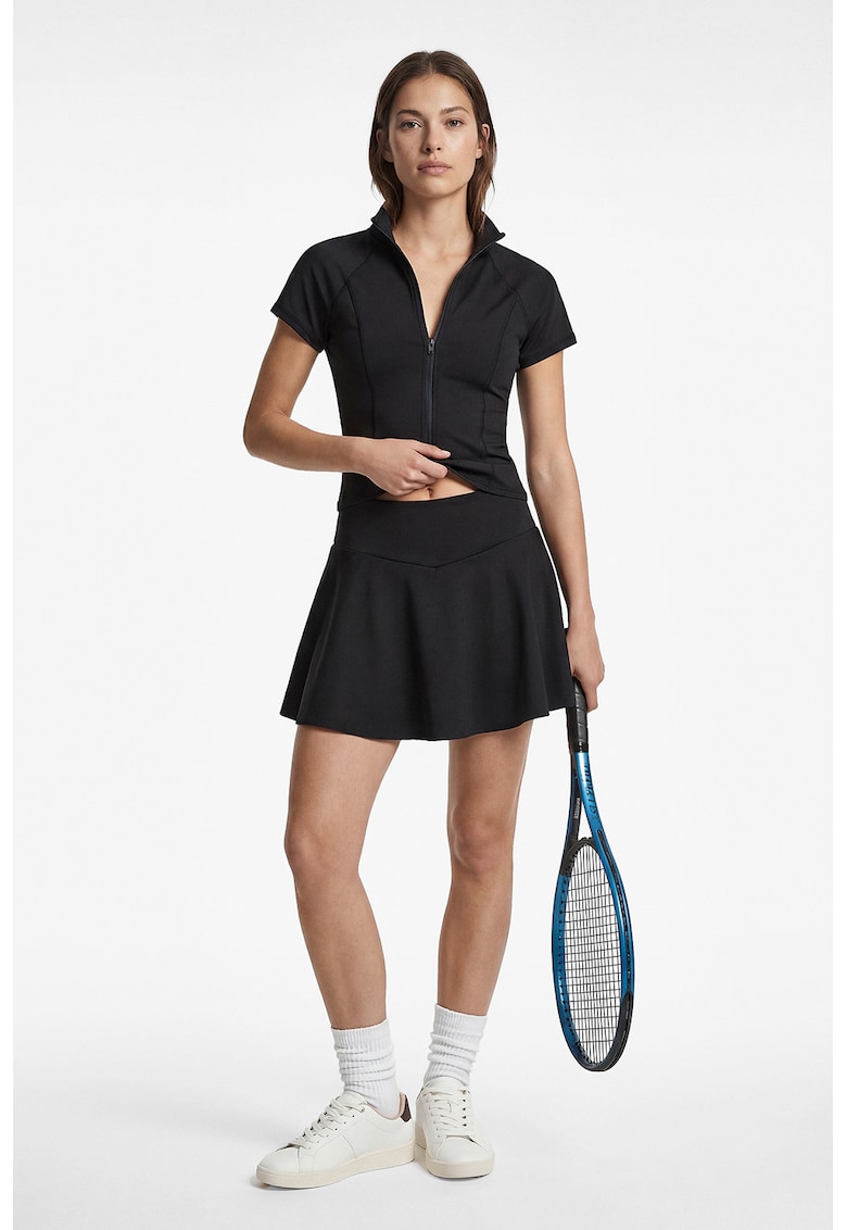 Fusta cu pantaloni pe dedesubt - pentru tenis - Negru