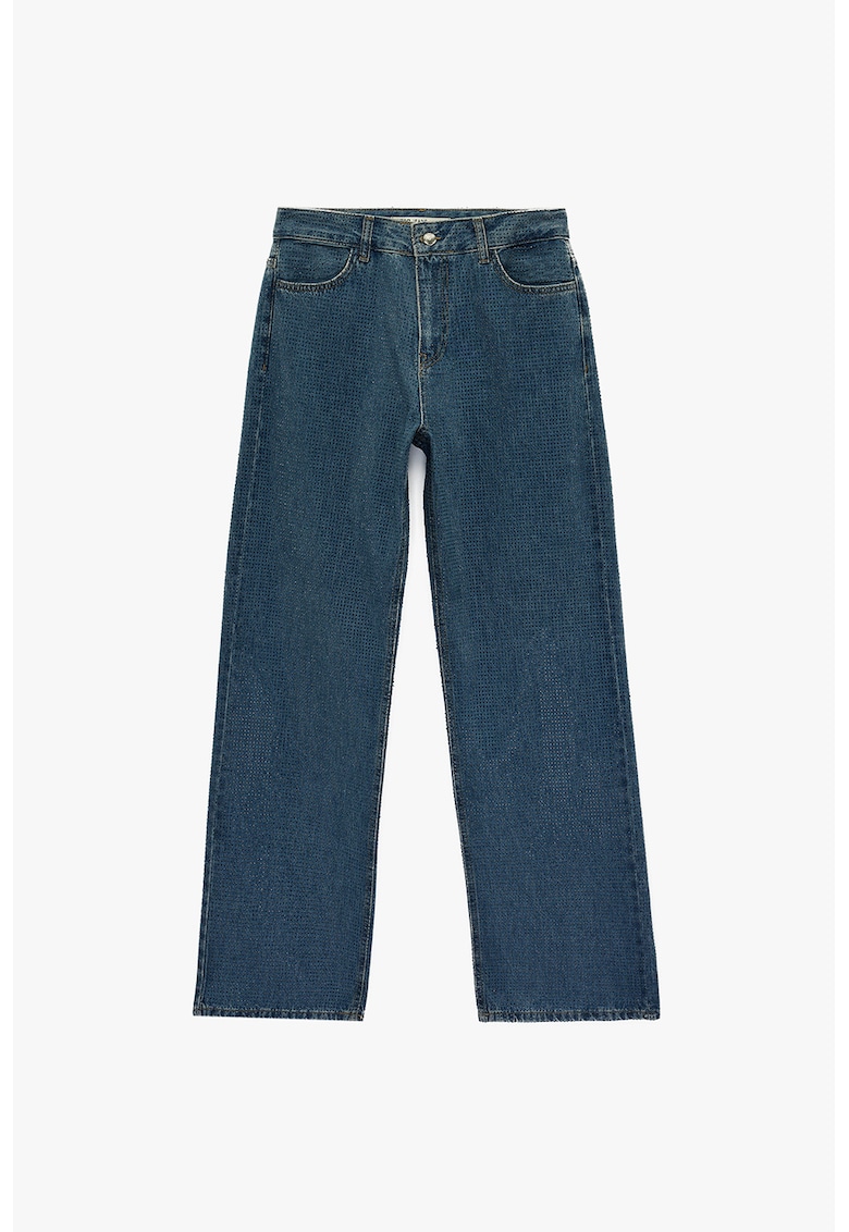 Blugi cu strasuri - Albastru