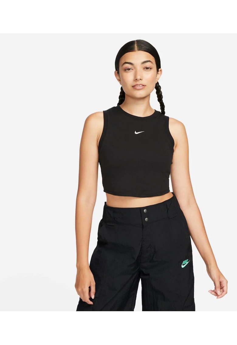 Top crop din amestec de lyocell