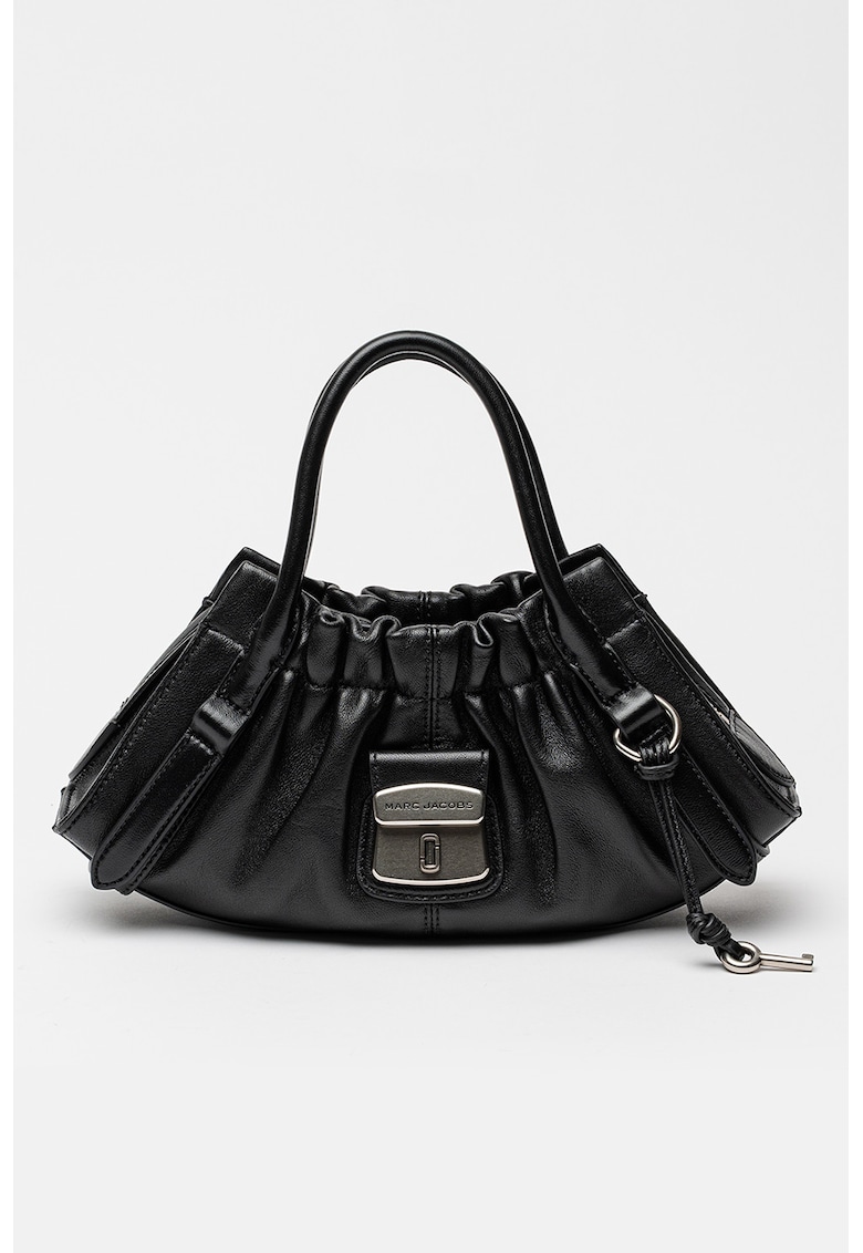 Geanta crossbody de piele Cristina - Negru