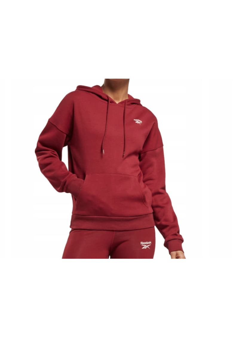Reebok Hanorac cu maneci cazute si buzunar kangaroo Identity -