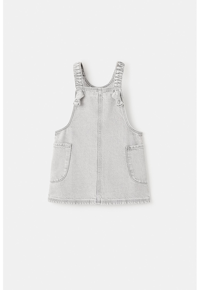 Sarafan din denim - Gri deschis