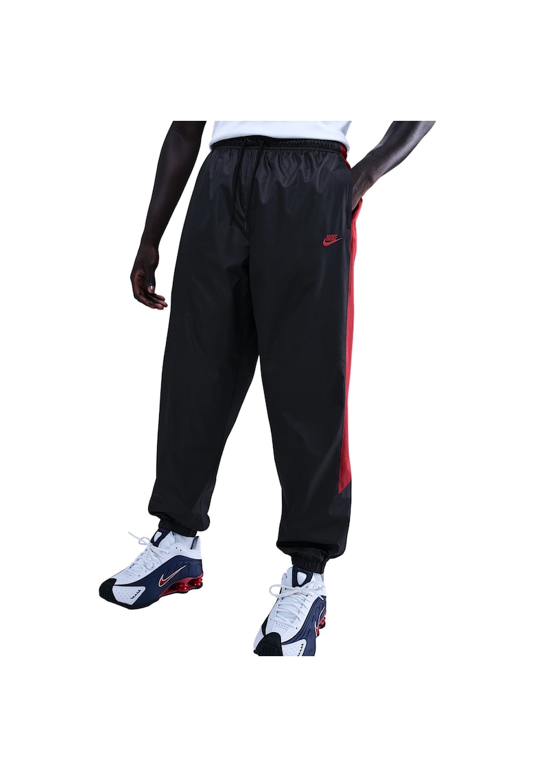 Pantaloni Windrunner Lined 26 53766 - Rosu/Negru