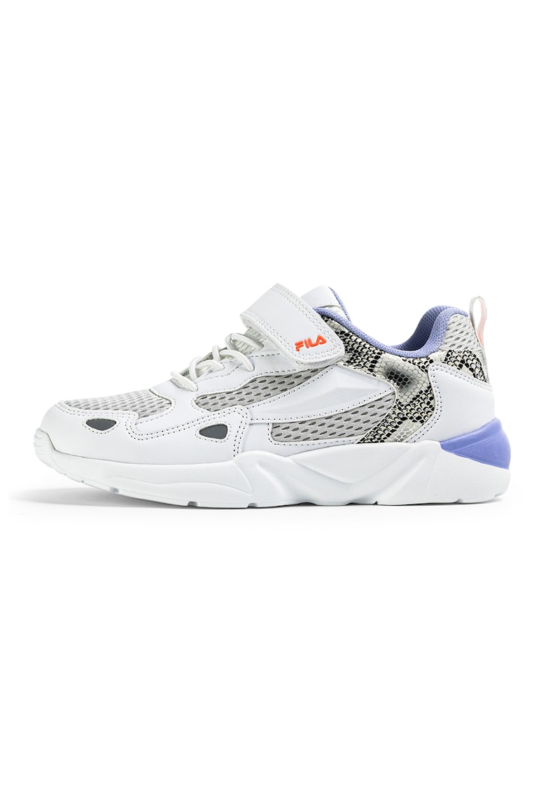 Pantofi sport din material textil cu garnituri animal print