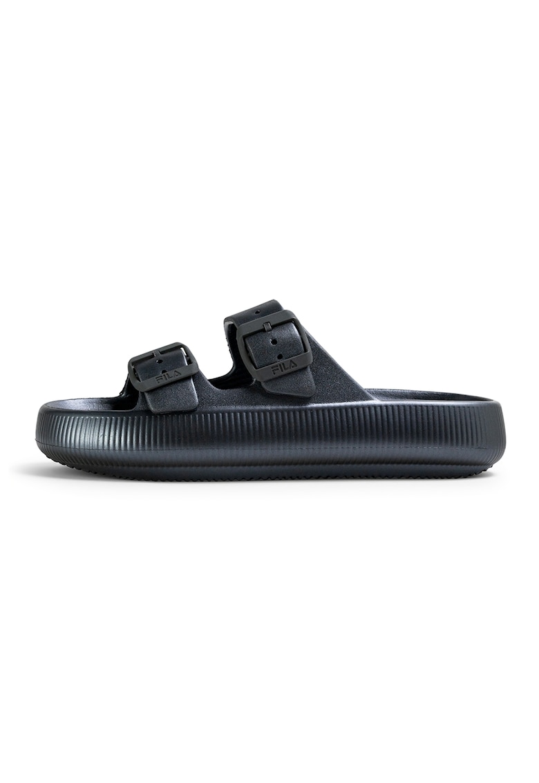 Papuci flatform Treno - Argintiu