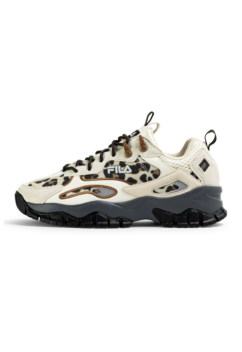 Pantofi sport cu piele intoarsa Ray Tracer - Maro/Crem