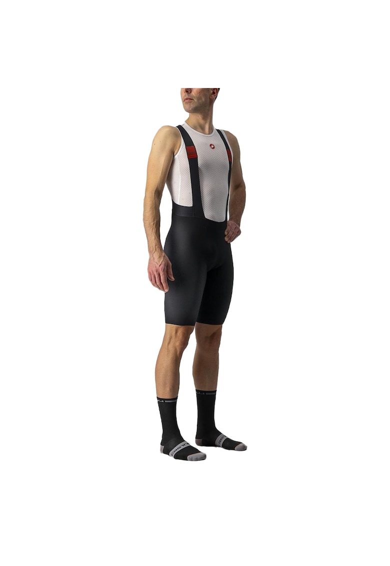 Pantaloni scurti ciclism cu bretele barbati Premio