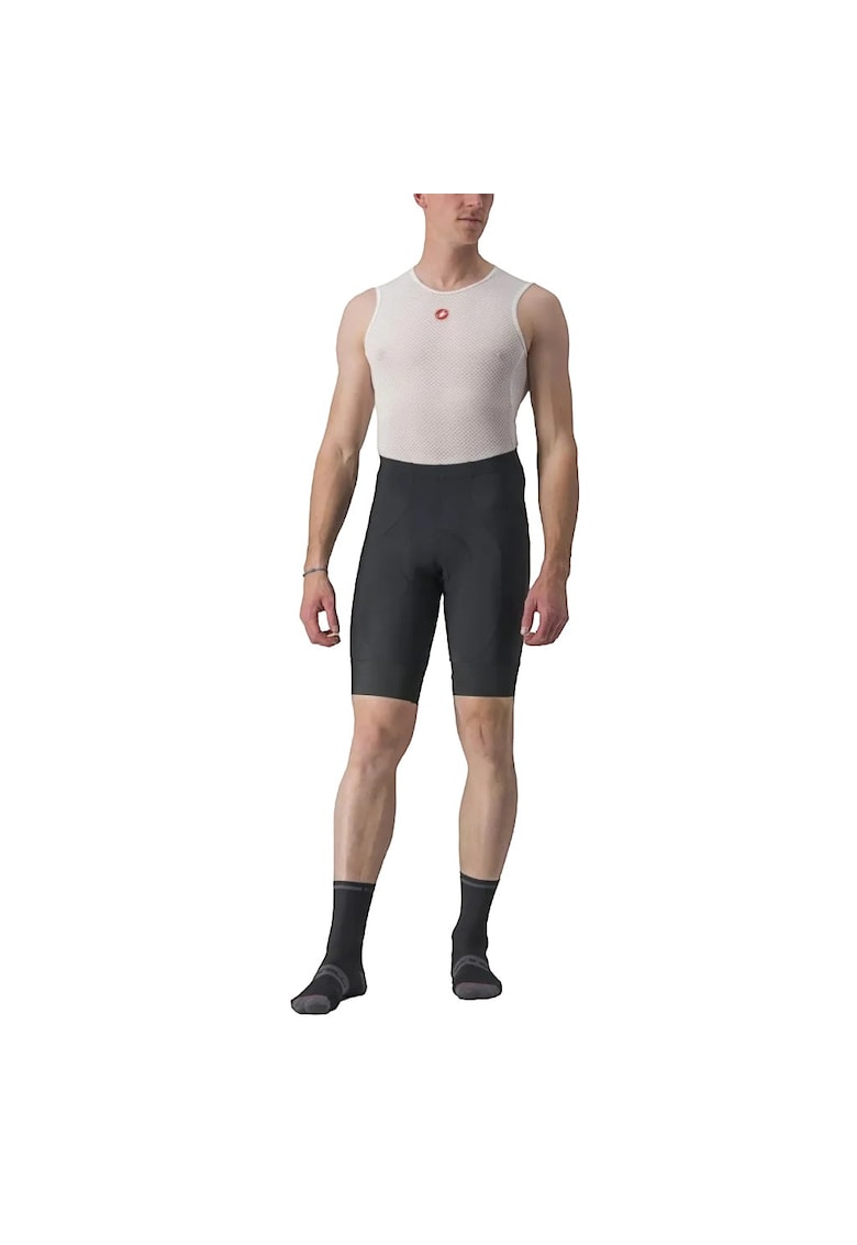 Pantaloni scurti ciclism barbati Entrata 2 SS 2025 - Negru