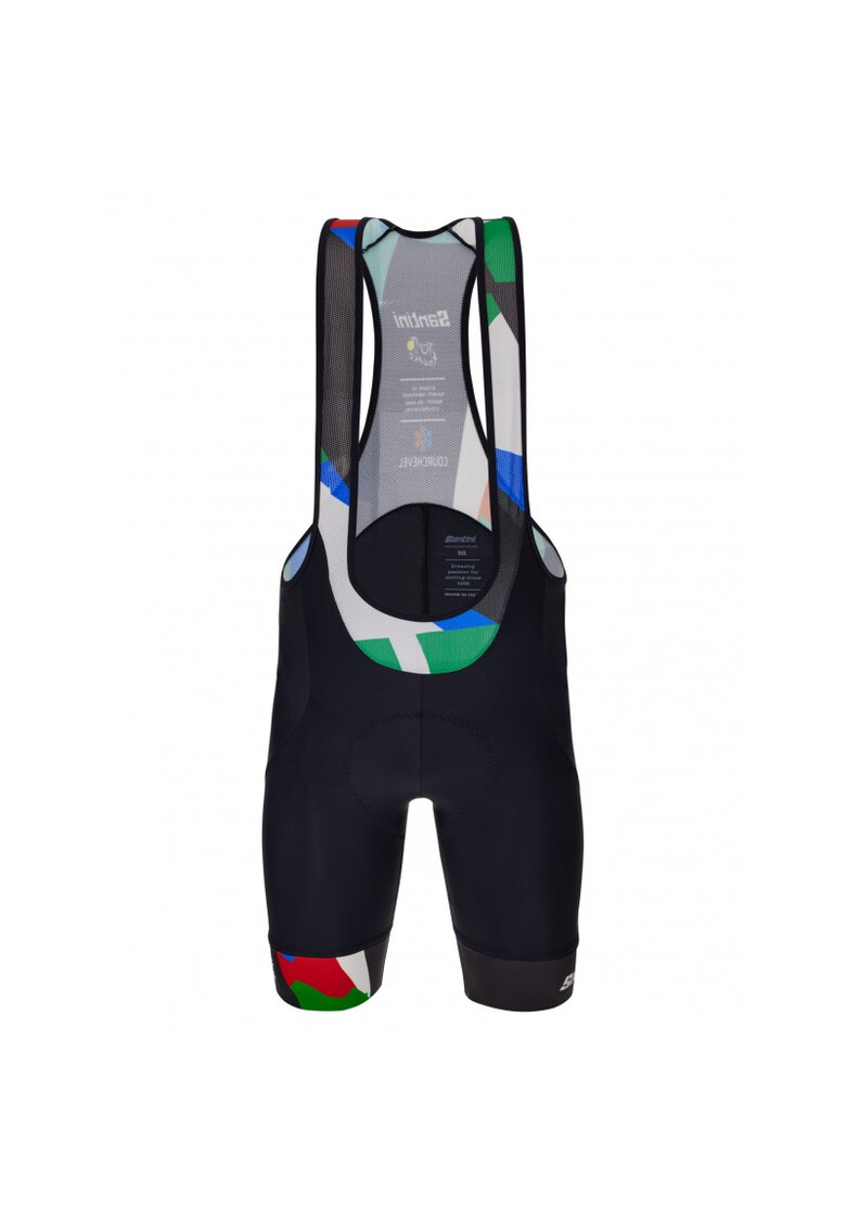 Pantaloni scurti ciclism cu bretele barbati Mont Blanc-Courchevel