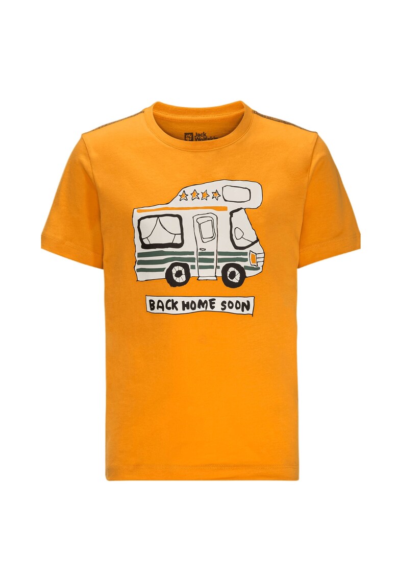 Tricou copii Wolf & Van-Portocaliu-