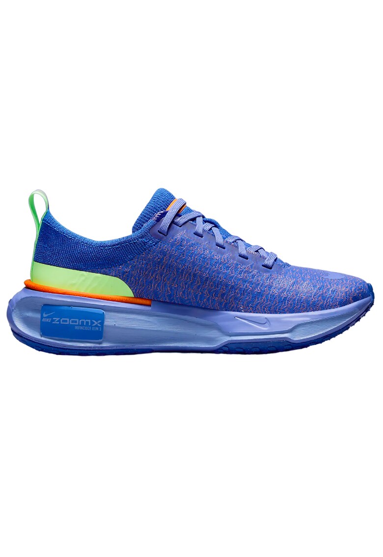 Pantofi alergare dama ZoomX Invincible Run Flyknit 3 FW 2023 - Portocaliu/Albastru