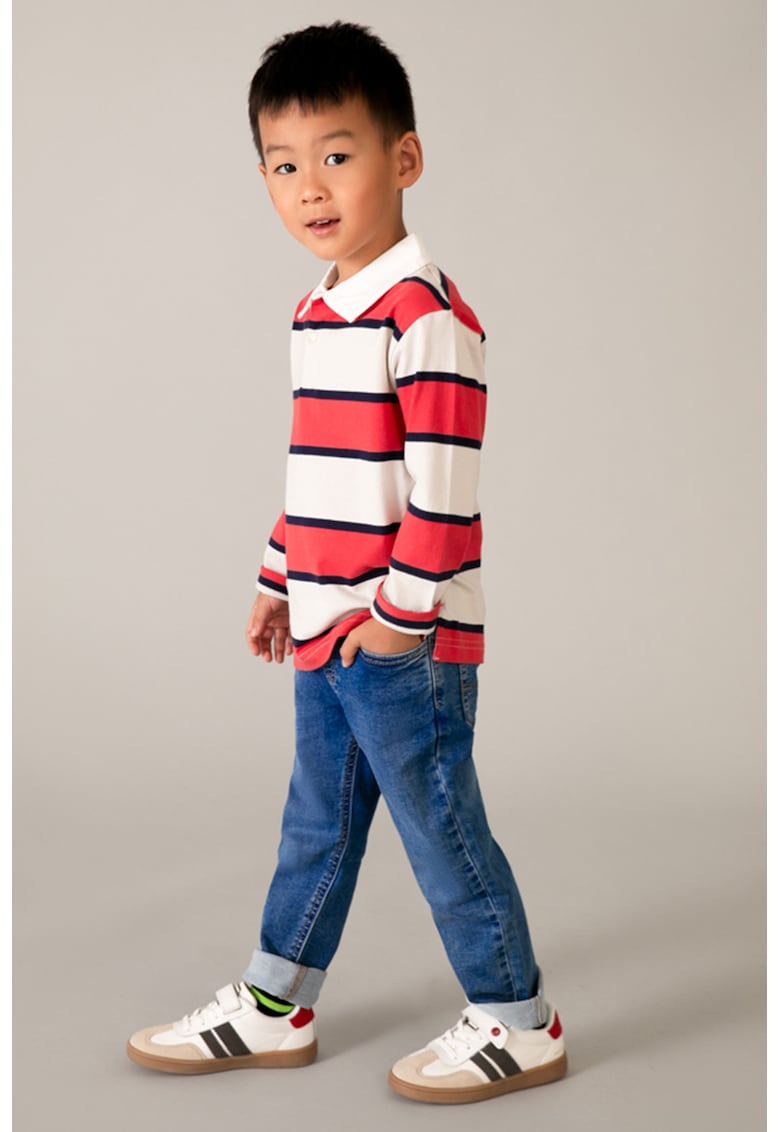Blugi skinny cu 5 buzunare - Bleumarin