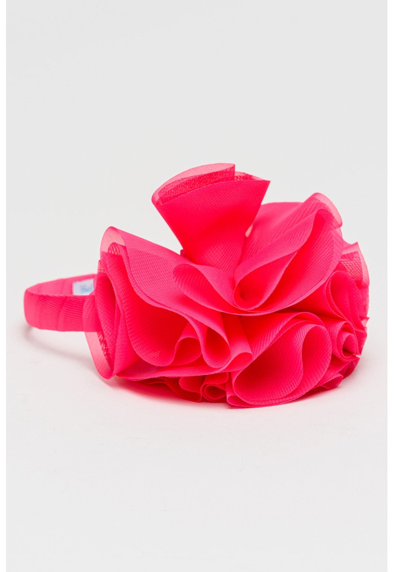 Bentita cu element floral - Fucsia