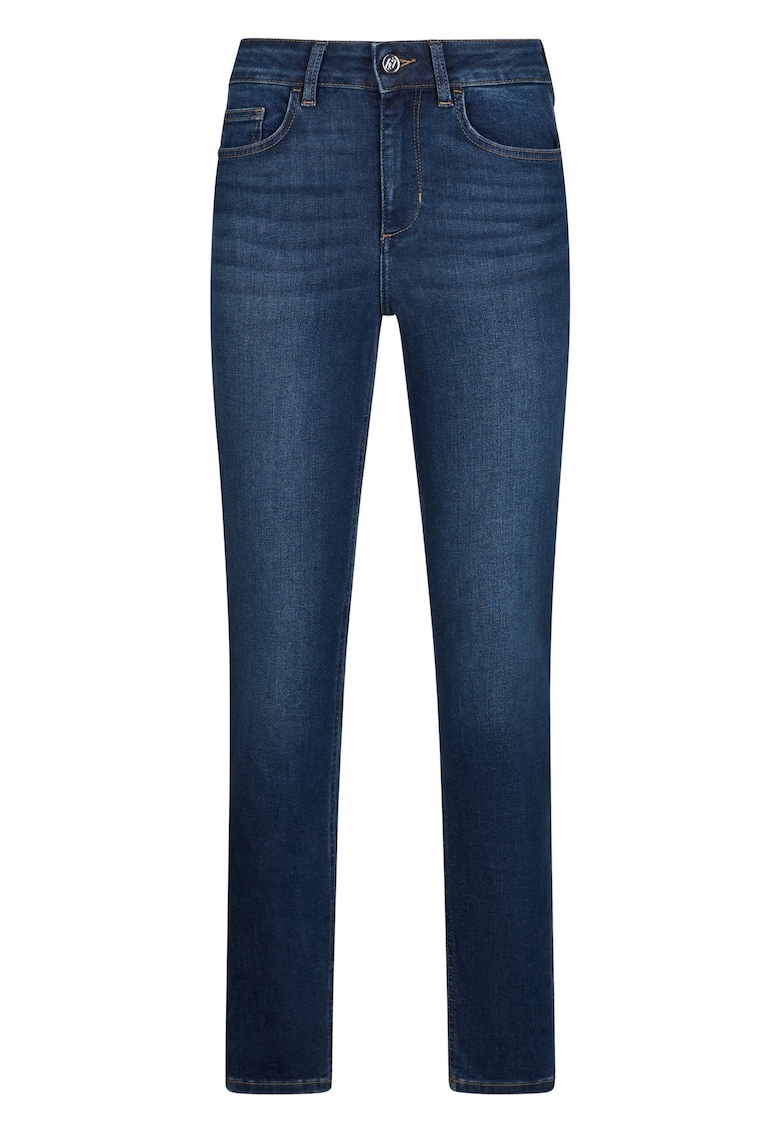 Blugi skinny din amestec de lyocell - Albastru deschis/Bleumarin