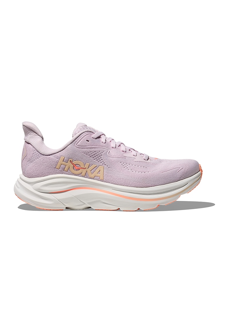 Pantofi Clifton 10 cu logo pentru alergare - Violet prafuit