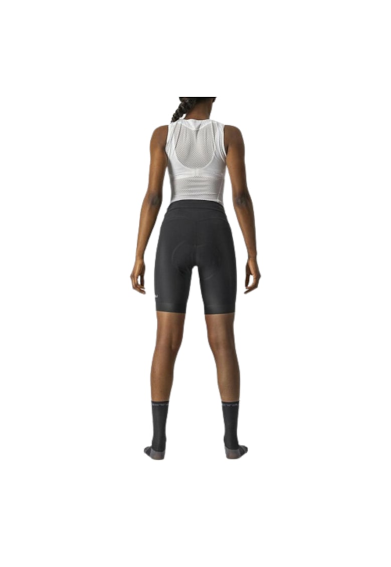 Pantaloni scurti ciclism dama Endurance - Negru