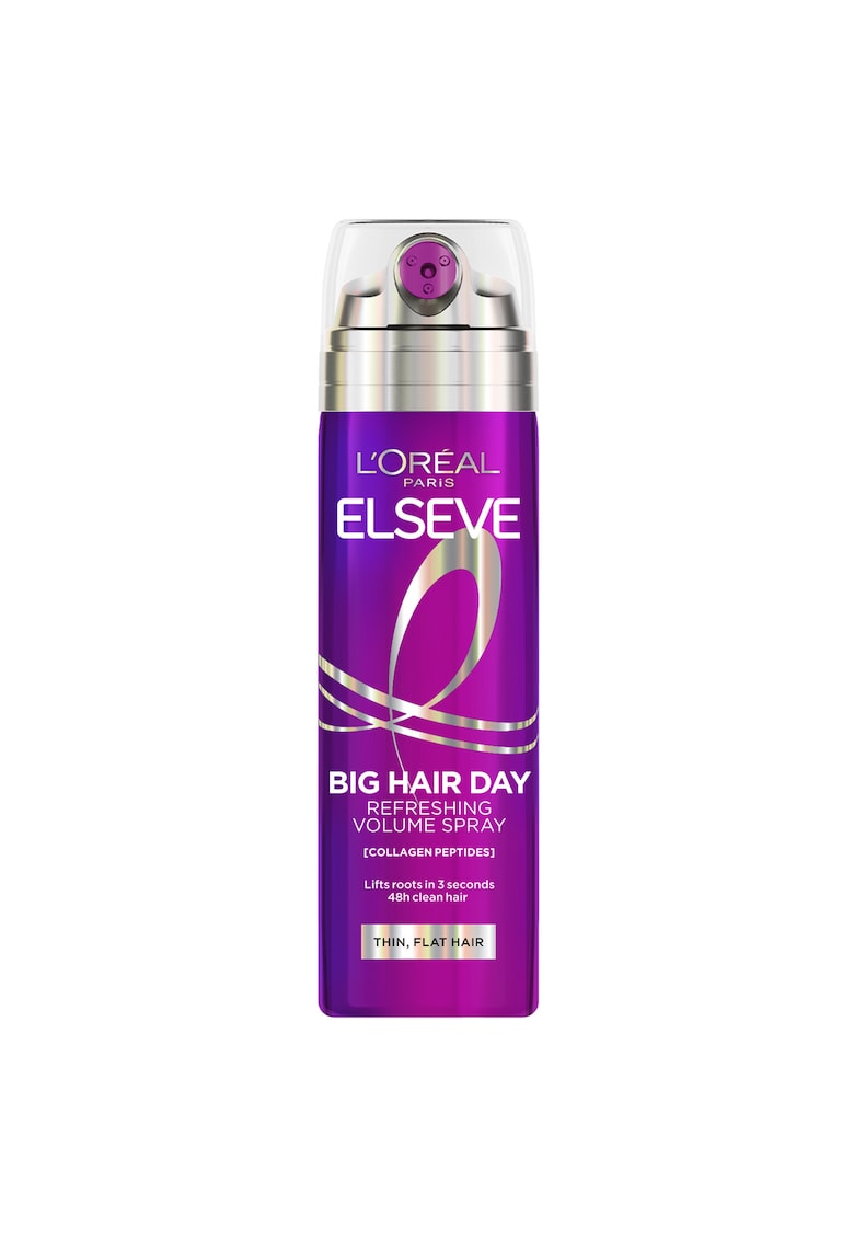 Spray pentru reimprospatarea volumului parului Elseve Collagen Lifter - contine Peptide de Colagen - ridica parul de la radacina in 3 secunde - 200 ml