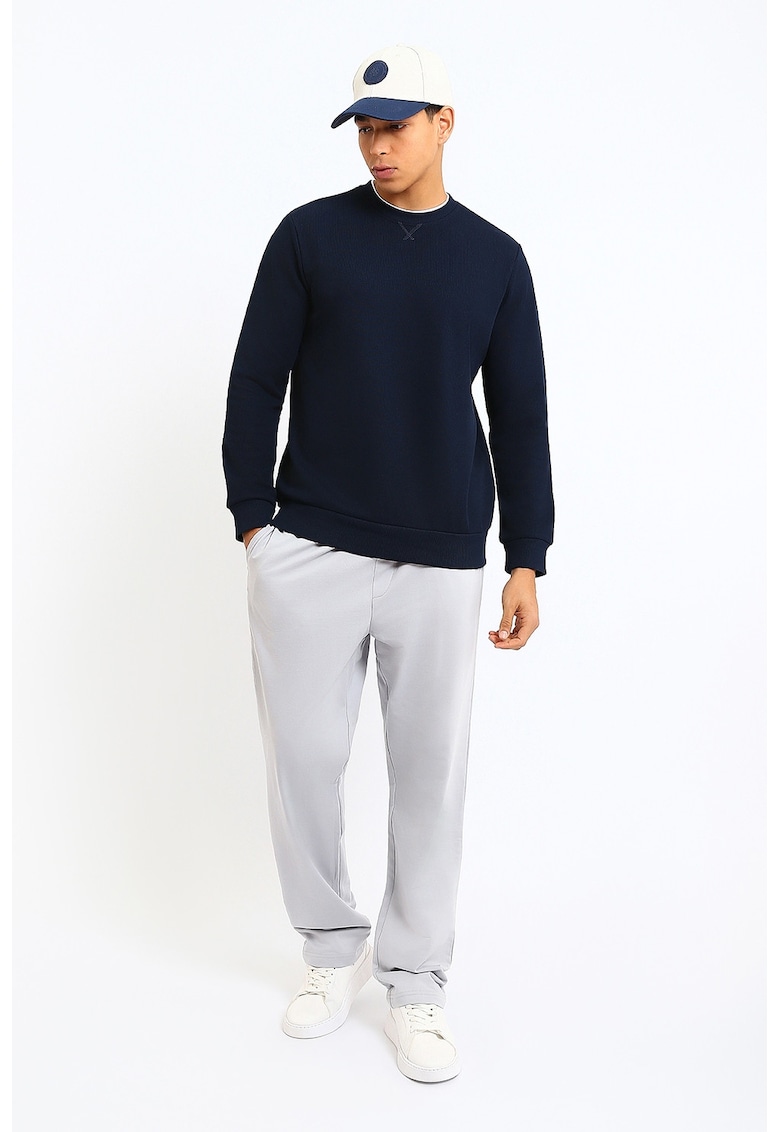 Pantaloni de pijama cu snur - Gri deschis
