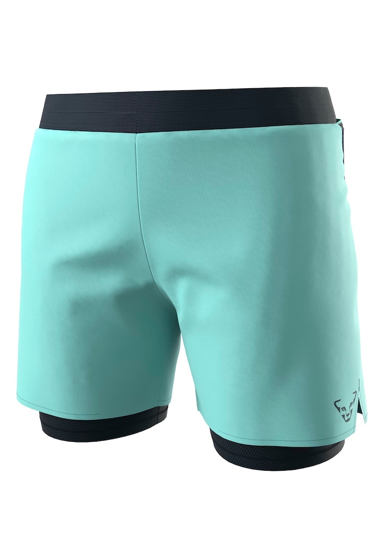 Sort alergare dama Alpine Pro 2 in 1 - Albastru deschis
