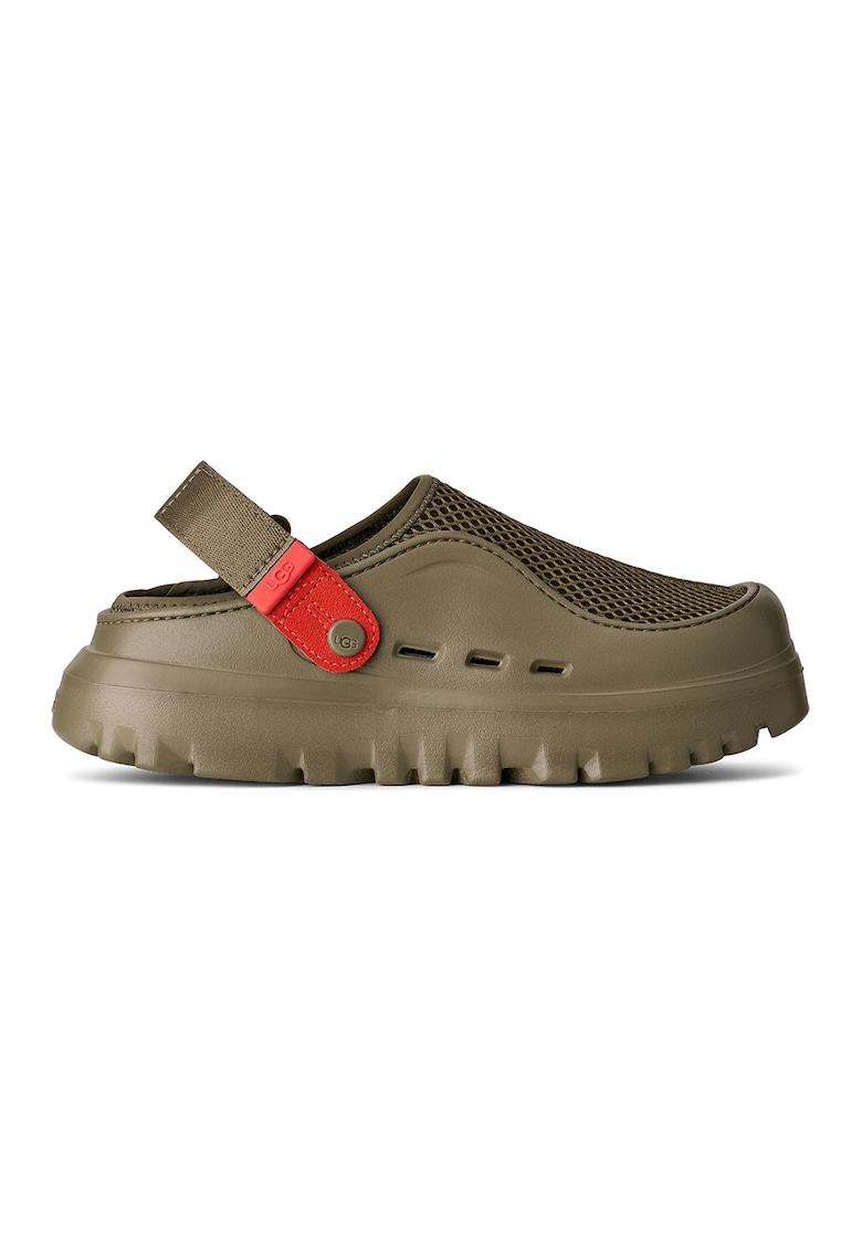Saboti slingback PeakMod Breathe - Rosu/Verde masliniu