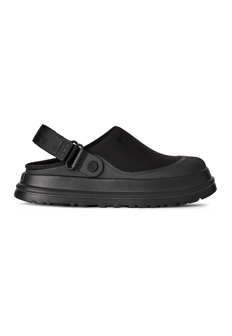 Saboti slingback Golden Glow - Negru