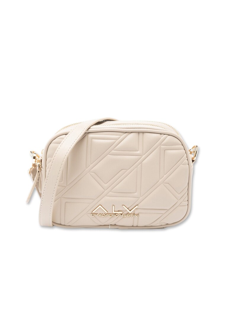Geanta crossbody cu bareta ajustabila Oriana Chic - Bej deschis