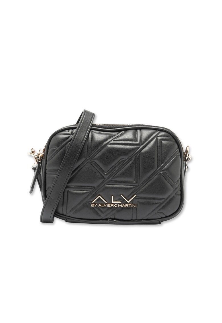 Geanta crossbody cu bareta ajustabila Oriana Chic - Negru