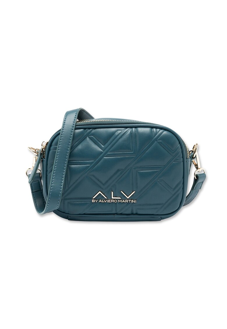 Geanta crossbody cu bareta ajustabila Oriana Chic - Azur