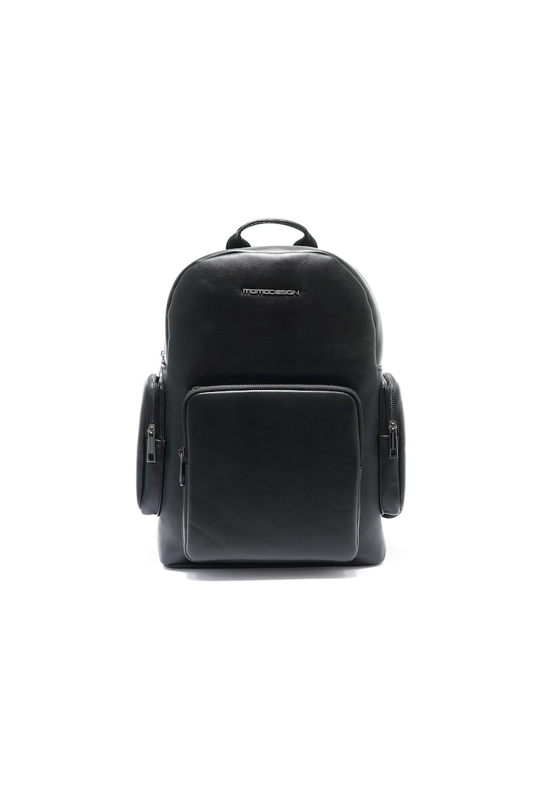 Rucsac din piele ecologica Axton Prime - Negru