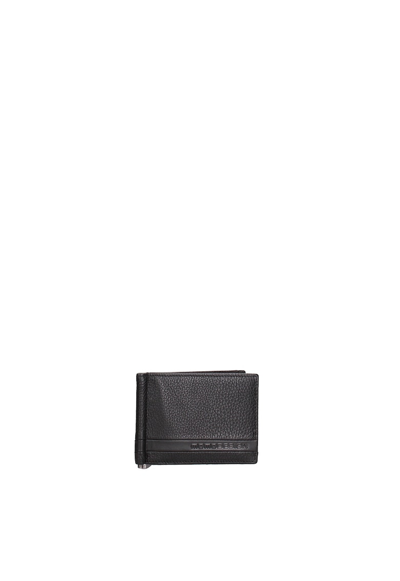Portofel din piele Lysander Chic - Negru