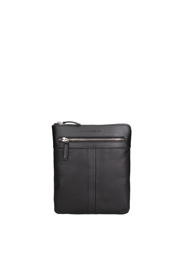 Geanta crossbody din piele Nerian - Negru