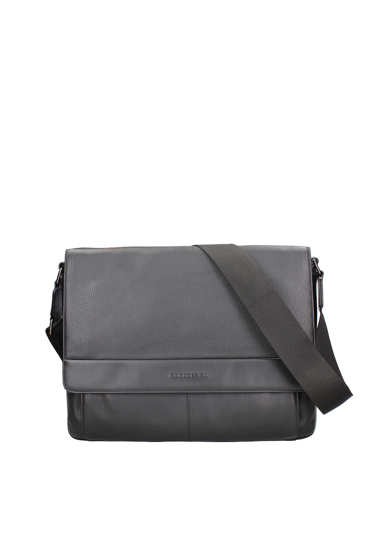 Geanta messenger din piele Erebo - Negru
