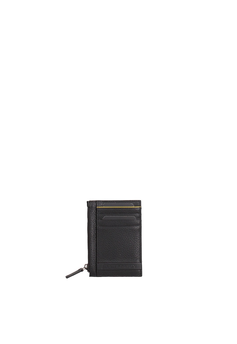 Portcart din piele Arx - Negru