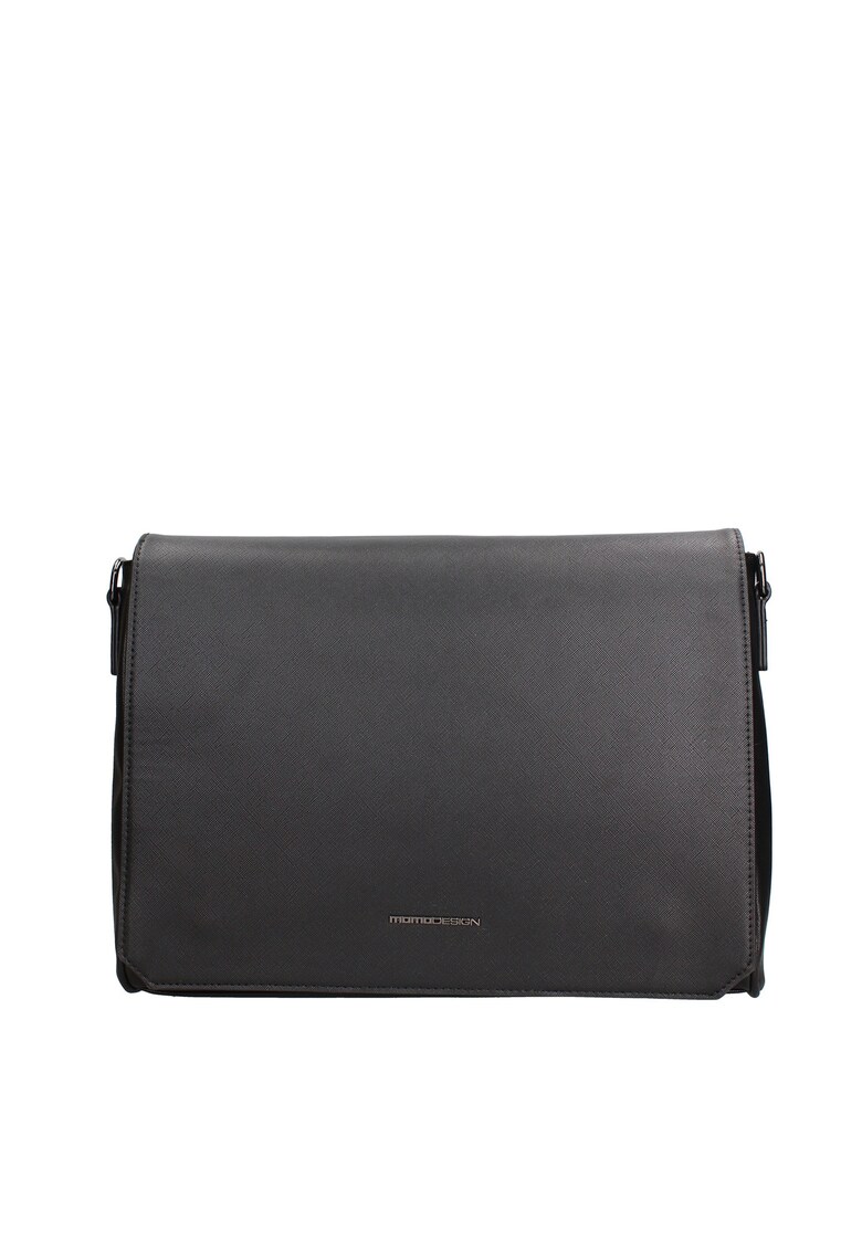 Geanta messenger din piele ecologica Ereton - Negru